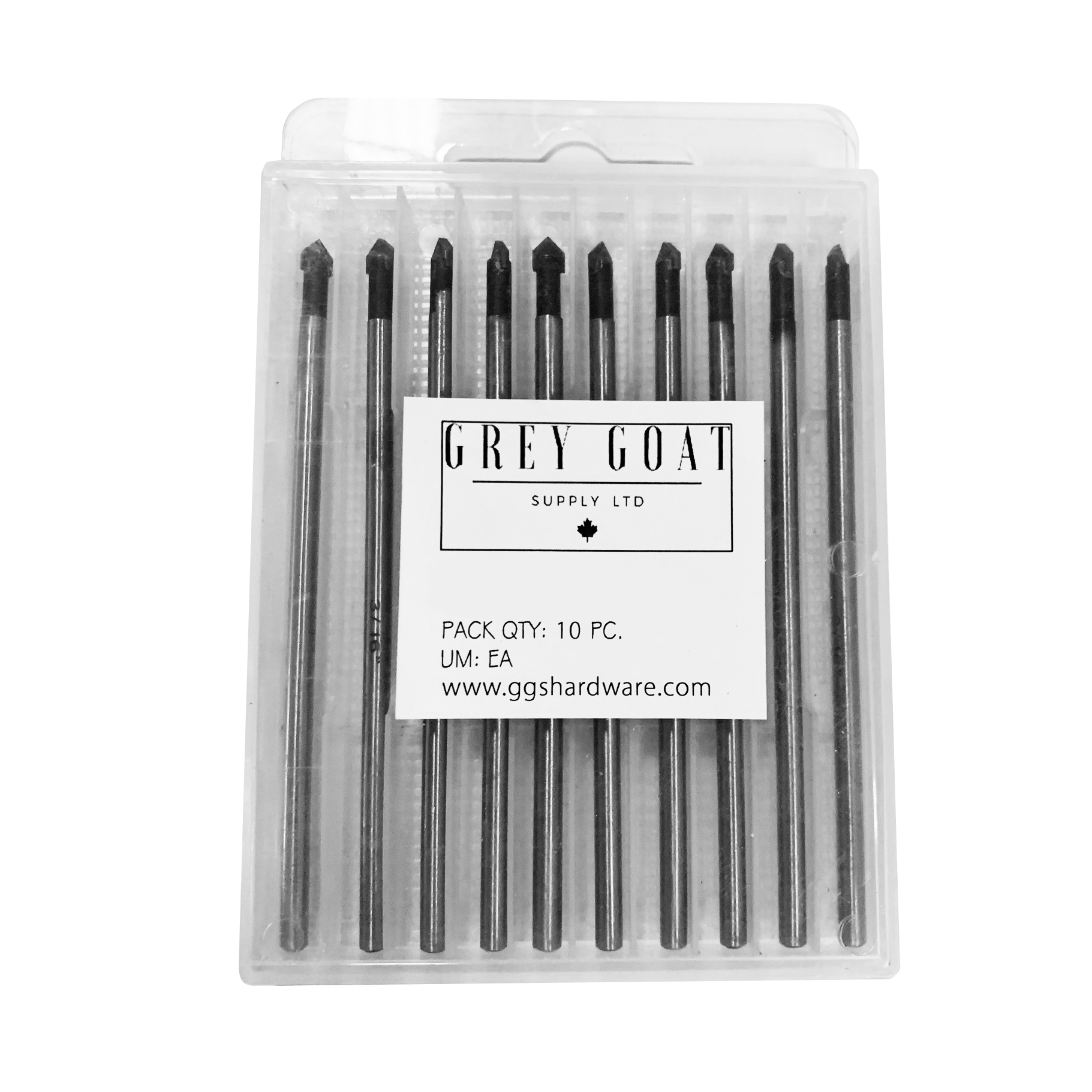 [SBIT-1/4X4] SHARP Series GGH Drill Bit - 1/4" x 4" Spade Drill Bit
