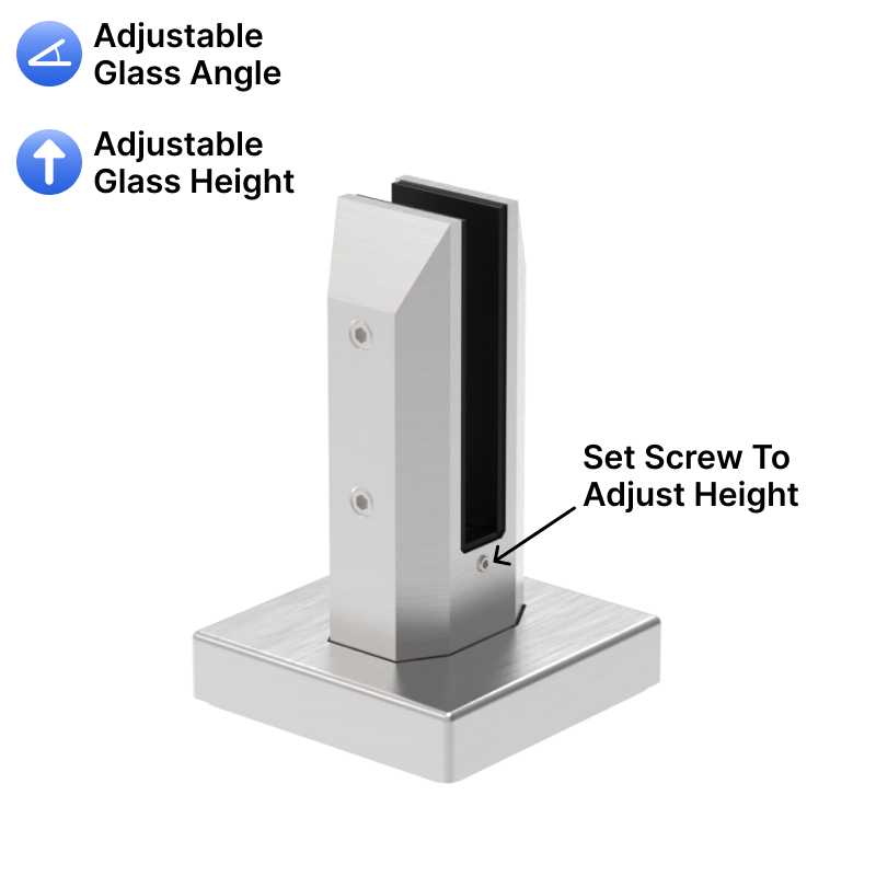 GGH Spigot - 7" Adjustable - Square