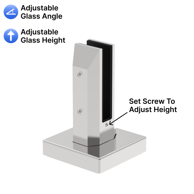 GGH Spigot - 7" Adjustable - Square