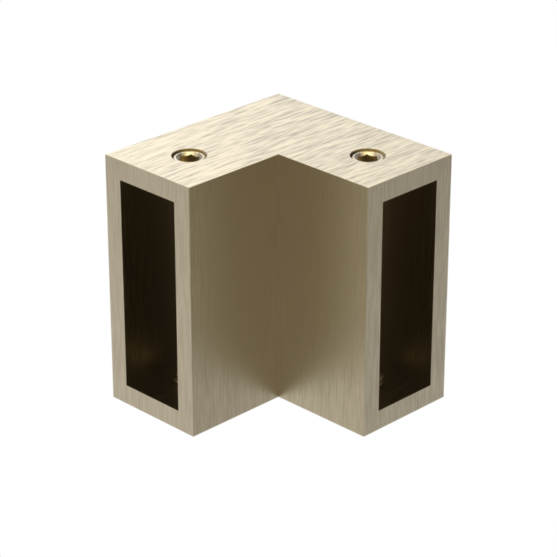 GGH Tranquility Shower Sliding Door Kit - 90° Corner Bracket