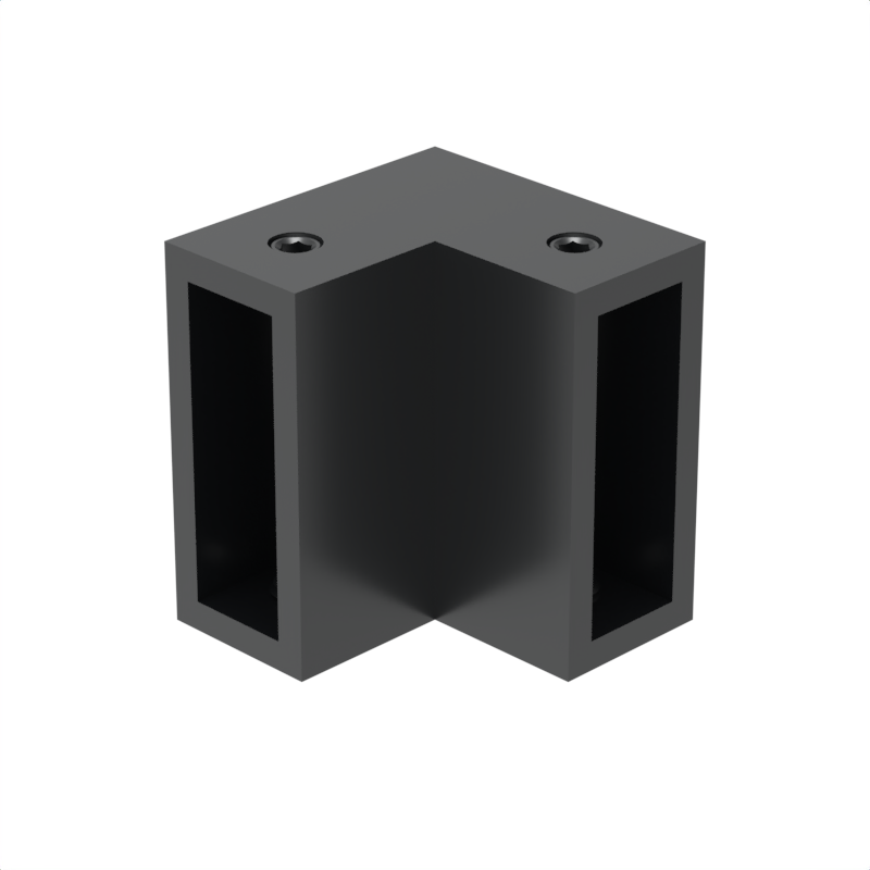 GGH Tranquility Shower Sliding Door Kit - 90° Corner Bracket