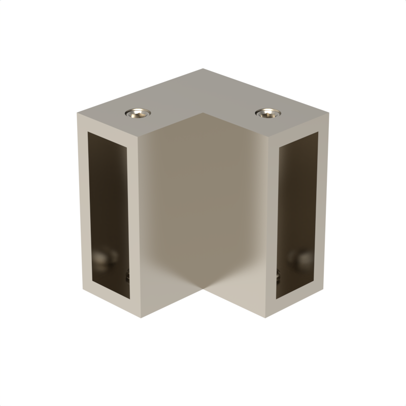 GGH Tranquility Shower Sliding Door Kit - 90° Corner Bracket
