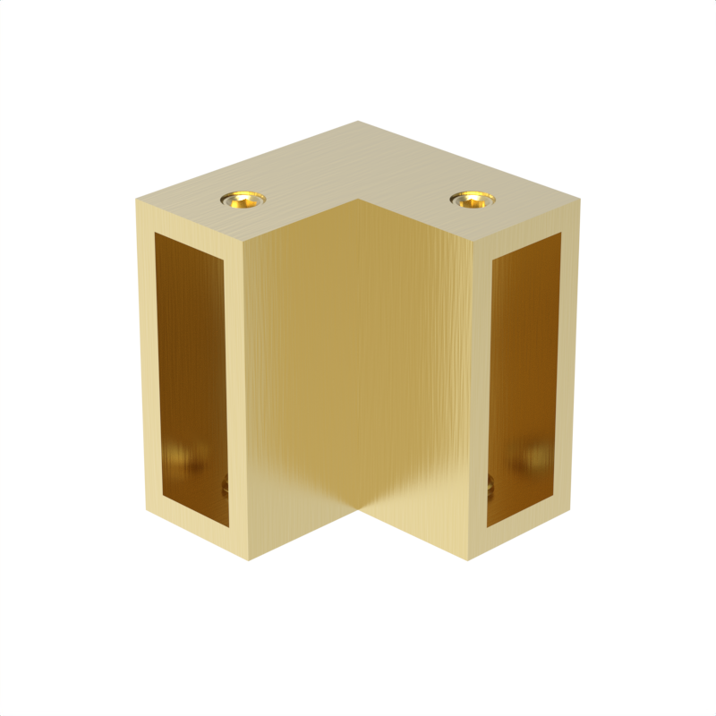 GGH Tranquility Shower Sliding Door Kit - 90° Corner Bracket