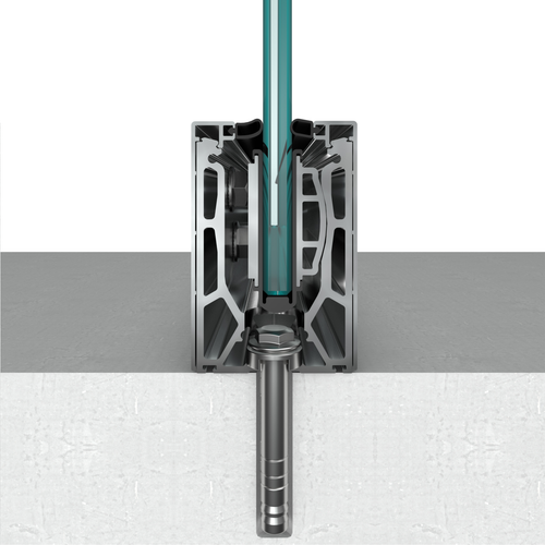 [ARCH6910T] Arch-Loc Base Shoe - 69 Series - Top Mount (120")