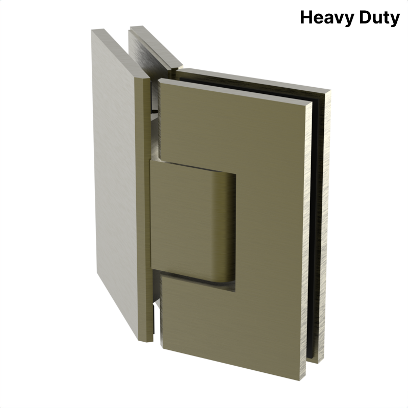 [VIV045] VIVIAN Series GGH Shower Hinge - Square Heavy Duty - Neo Angle 135°