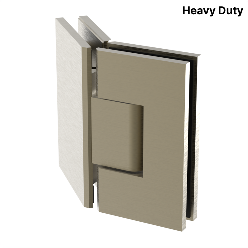 [VIV045] VIVIAN Series GGH Shower Hinge - Square Heavy Duty - Neo Angle 135°