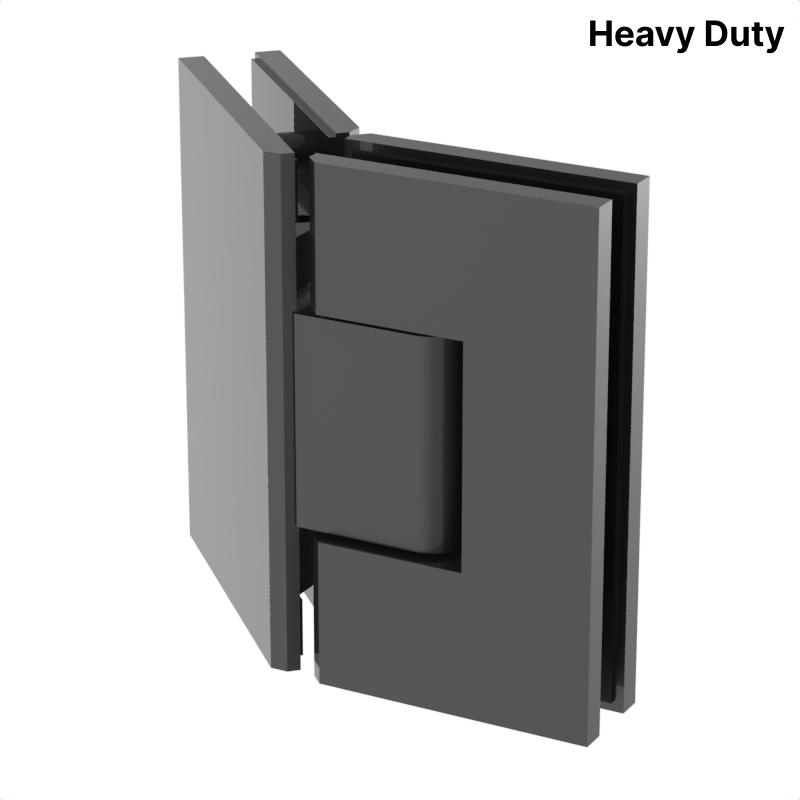 [VIV045] VIVIAN Series GGH Shower Hinge - Square Heavy Duty - Neo Angle 135°