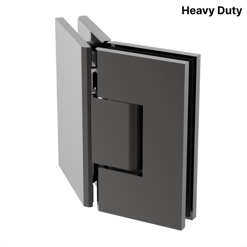 [VIV045] VIVIAN Series GGH Shower Hinge - Square Heavy Duty - Neo Angle 135°