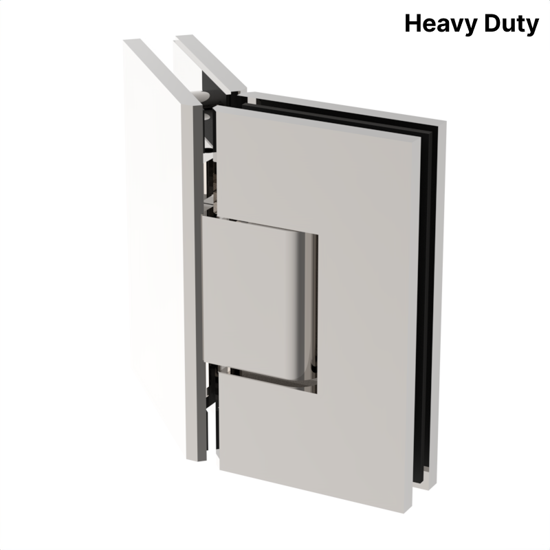 [VIV045] VIVIAN Series GGH Shower Hinge - Square Heavy Duty - Neo Angle 135°