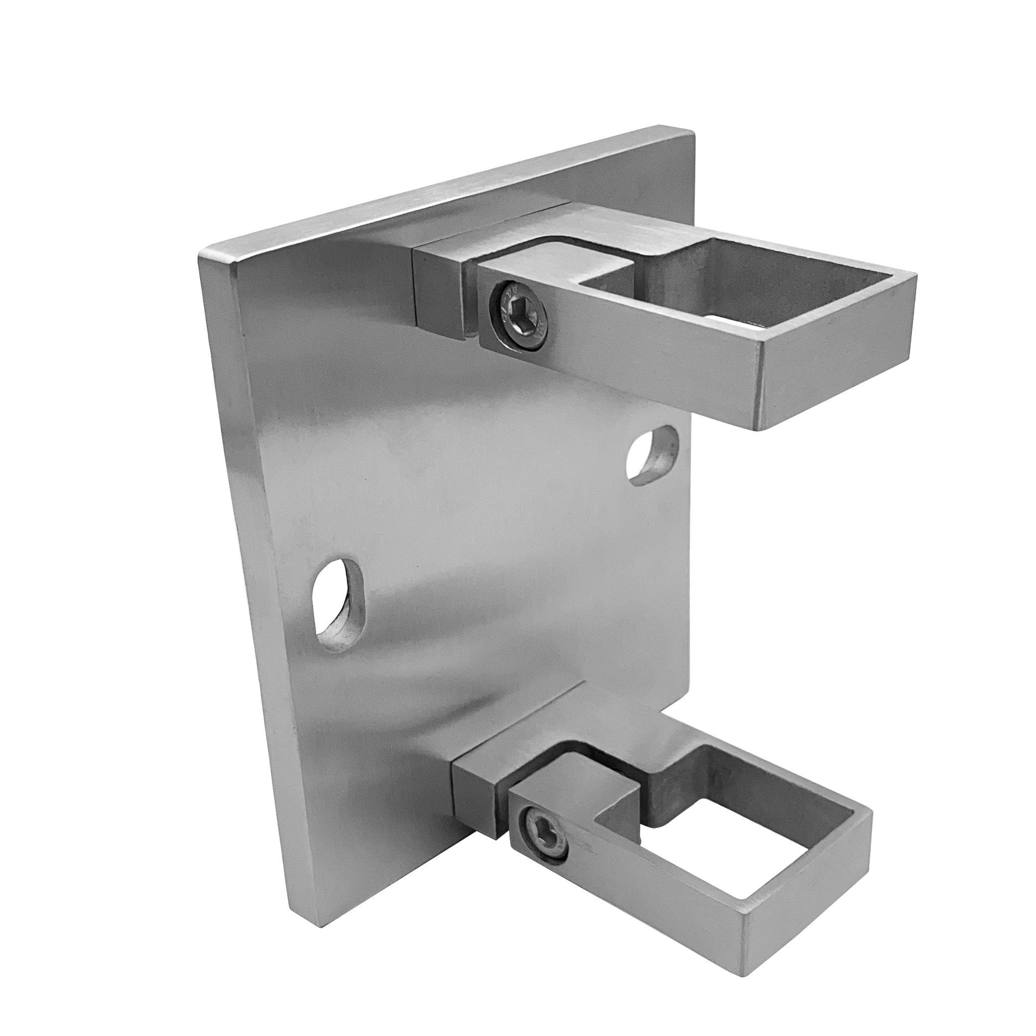 [WF40SQHD] HRAIL Series GGH Handrail - Wall Mount Flange for 40mm Square Handrail