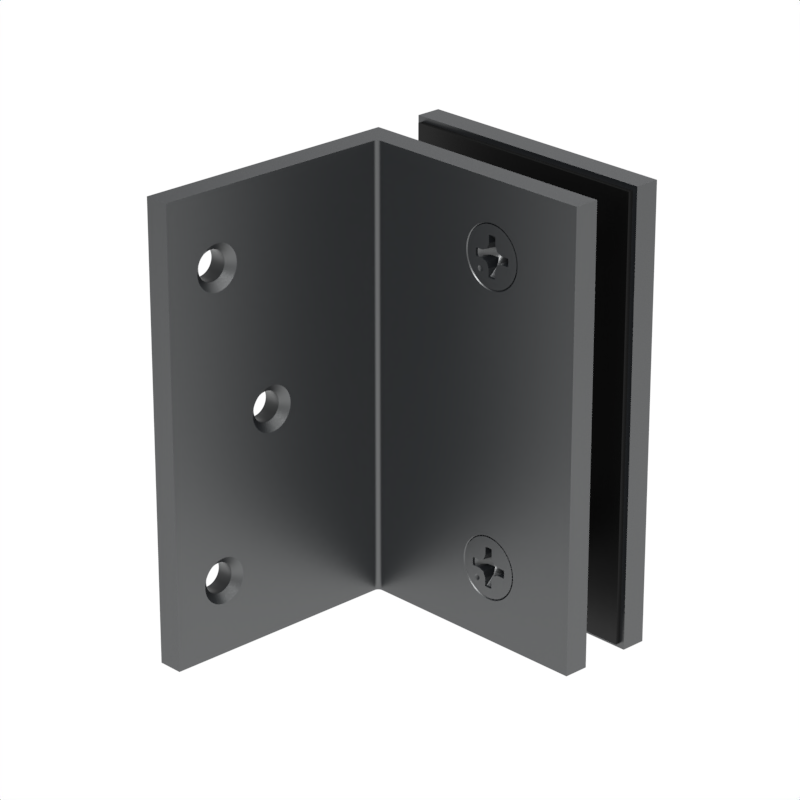 GGH Shower Clamp - Wall Mount Bracket - Beveled